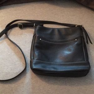 Mundi crossbody bag in black.